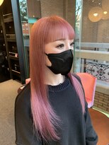 アース 長久手店(HAIR & MAKE EARTH) ピンク