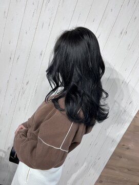 アンティア小作(ANT‘IA) ブルーブラック、レイヤー