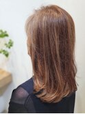 ハクハツはグレージュに染めて脱白髪染め#白髪ぼかしハイライト