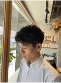 スパイラルパーマ!