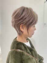 アイズ(I's)&nbsp;ウルフショート/ハイトーン/ミルクティー