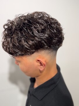 ゴウトゥデイ 渋谷MODI店(GO TODAY) “濡れ髪”【パーマフェード】渋谷/渋谷駅/メンズ/フェード