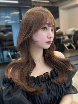 アリュウル 表参道 青山(Allure) くびれレイヤーカット×明るめベージュ◯【KAKO】