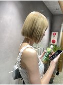 ブロンドボブ