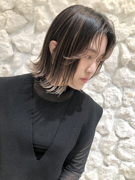 モアナバイヘッドライト 浦添店(Moana by HEADLIGHT) Moana【浦添】#ハイライトカラー#外ハネボブ#20代30代40代50代