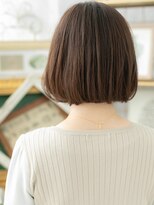 カバーヘア ブリス 北浦和(COVER HAIR bliss)&nbsp;かきあげ前髪ダークグレージュ大人ボブTb6北浦和20代30代40代