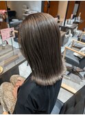 ミルクティーグレージュ×外ハネボブ