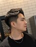 人気No.2　直毛の方にオススメ　カット＋アイロンパーマ