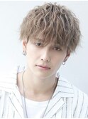 ダークアッシュ/韓国マッシュ/ニュアンスパーマ[池袋駅/men's]