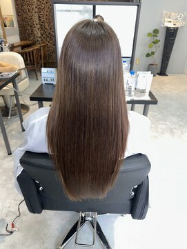 オルメント 天満 南森町(ORL'MENT) 20代30代40代髪質改善肩ラインミルクティベージュ透明感