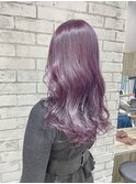 【Feria渋谷】ピンクバイオレットグラデーションカラー