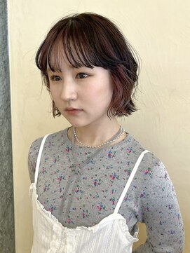 スニュウ(snuw) 【snuw_ayano】インナーカラー/ピンクカラー/ラベンダーピンク