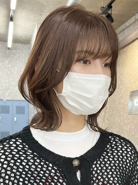 テクネ 天神大名(techne) 天神大名今泉レディースパーマミディアムパーマウルフレイヤー