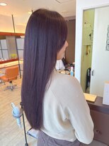 マーリャヘアー(mallia hair)&nbsp;レイヤースタイルレイヤーカットロングレイヤー小顔スタイル