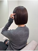 大人かわいいエギョモリ ミルクティーブラウン ひし形シルエット