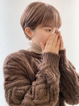 コモダ 神戸三宮(comoda) ミルクティーベージュ / マッシュショート / はい