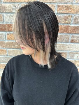 ニューヨークニューヨーク 姫路広畑店(NYNY) 明暗カラーのフェイスフレーミング