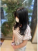 レイヤースタイル×ミックス巻き
