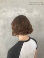 アーサス ヘアー デザイン 上越店(Ursus hair Design by HEADLIGHT)&nbsp;短めボブスタイルにくりっとパーマのラフスタイル◎