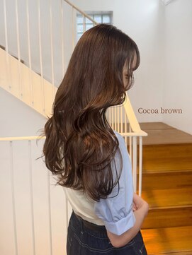 ヘアカロン 熊本下通店(Hair CALON) 透明感カラー/ブリーチなし/艶カラー/韓国顔周り