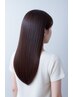 【☆低アルカリ】クオライン縮毛矯正＋カット＋marbb→￥20,900