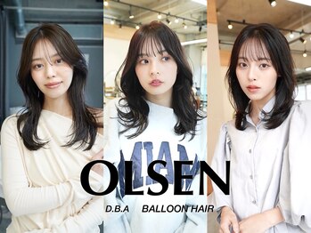 OLSEN レイヤーカット/ボブパーマ/ニュアンスパーマ 【オルセン】