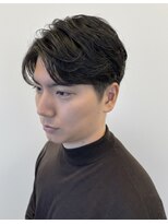 キイ ギンザ(k.e.y GINZA)&nbsp;メンズセンターパート/メンズカット/銀座/東銀座/新橋/築地