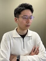 ザメンバイリオス(THE MEN. BY LIOS)&nbsp;爽やかアップバングスタイル