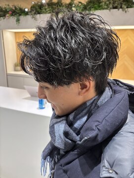 ステアケース 武蔵小杉店(stair:case) ビジネスも行ける大人ナチュラルな緩めシャドウパーマ