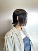 ダークアッシュ/似合わせカット/ミディアムレイヤー