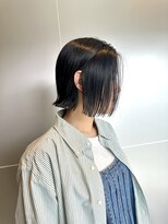 リノア 鵠沼海岸(LINOA)&nbsp;ダークアッシュ/似合わせカット/ミディアムレイヤー