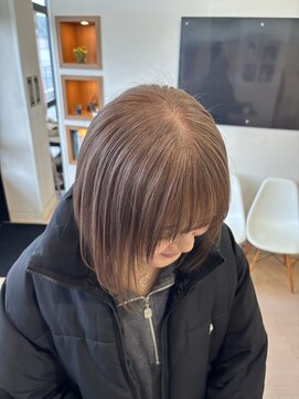 シャンプーボーイ ヒノ(SHAMPOO BOY Hino) ミルクティーベージュ