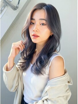スタートウキョウ 渋谷駅(STAR TOKYO) 透明感春夏カラーグレージュ小顔髪質改善カラーロングヘア