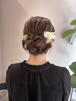 ロンドウェグ(RONND weg)&nbsp;結婚式参列ヘアセット