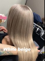 アーチフォーヘア 心斎橋店(a-rch for hair)&nbsp;ホワイトミルクティーカラー