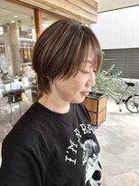 リリー(Lily)&nbsp;柔らかハイライトのプチウルフショート/LILY野田
