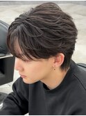盛岡駅メンズ波巻きパーマシャドウパーマッシュフェザーパーマ