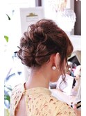 最新☆パーティヘアonリボン【Honey&Miel】