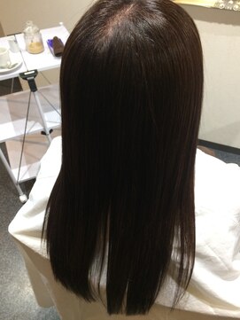 アンディヴァイド(UNDIVIDE) 営業ビフォアーアフター ACC矯正+全頭カラー+カット