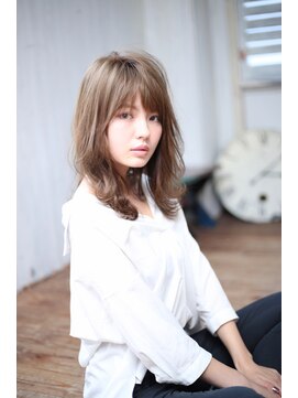 アール 西新井店(ar) 【ar西新井】ふんわり女子カール♪ 中村有希