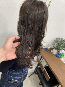 ベニス(VENICE) エフォートレスチャコールグレーロング