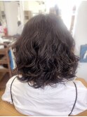 忙しい朝もラクチン♪ふわふわパーマ