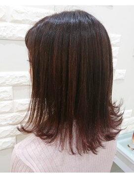 アンベリール(ambellir) 扱いやすいロブ×ピンクカラー