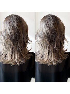 チョビー 銀座(chobii) チョビー銀座桜井　ブリーチハイライトグレージュ