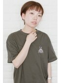 軽さのある前髪でかっこよさを。
