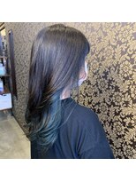 ヘアー コパイン(HAIR COPAIN)&nbsp;インナーカラー/ティントバー/グリーンカラー [熊本/髪質改善]