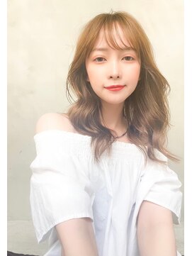 アルテ(ARTE) 【ARTE表参道/青山】小顔レイヤー×ミルクティーグレージュ