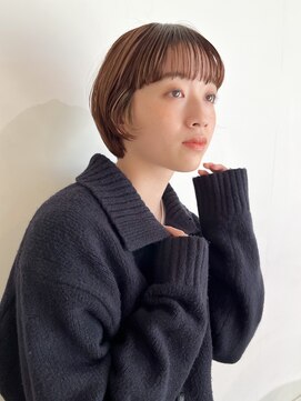 メモリーズ 銀座(Memories) マッシュショート/インナーカラー/ベージュカラー