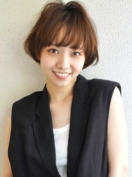 ブゾン(buZon) 【buZon ブゾン】大人マッシュショート/ひし形ショートボブ