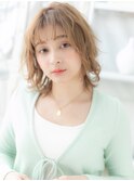 ■フレンチカジュアルオンブレボブパーマ２14-3上尾10代20代30代
